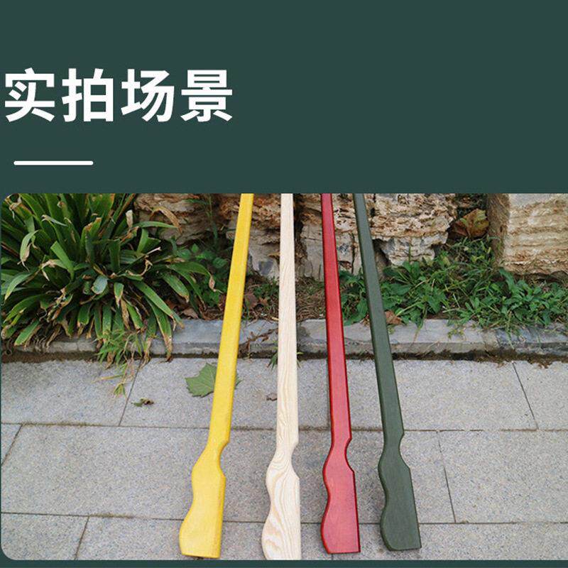 户外体能训练木枪模型拼刺刺杀影视道具军训学校体能训练器材