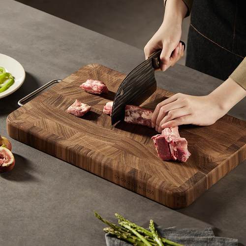 【禾豆c】菜板实木切菜板榫卯拼接工艺厨房用品家用案板双面砧板