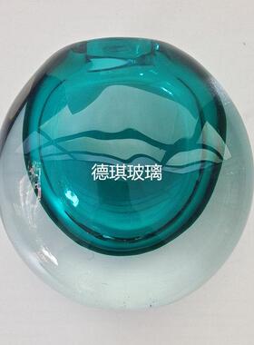 玻璃花   工艺玻璃    玻璃摆件   家居装饰艺术玻璃