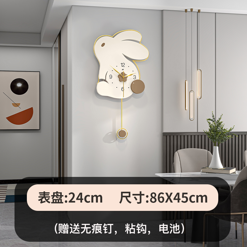 2023新款时尚网红创意时钟挂墙餐桌G挂表现代简约钟表挂钟客厅家