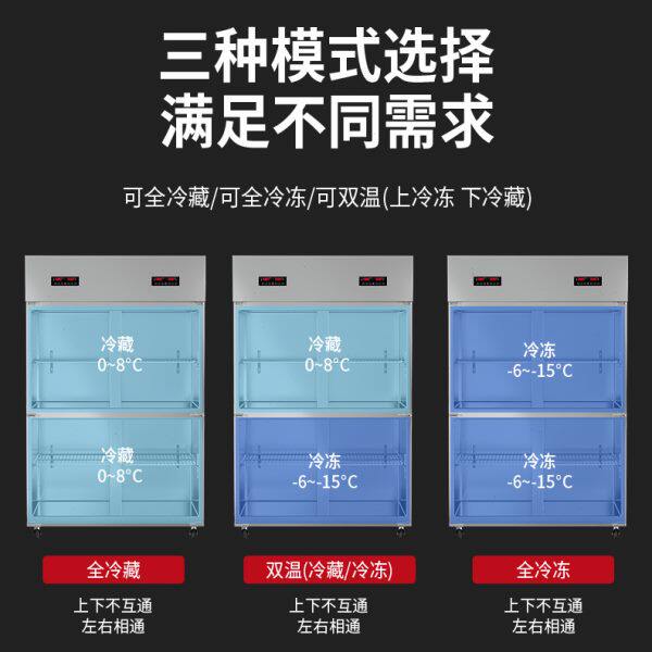 四门冰柜商用冷藏柜冷冻柜厨房餐厅立式保鲜六门双温柜保鲜柜