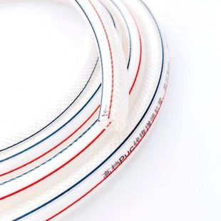 蛇皮管pvc4分6分1寸纤维强软管加厚透明塑料软塑料橡胶