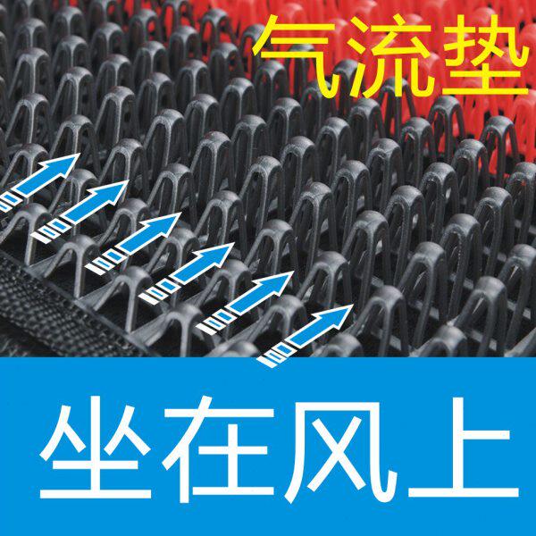 汽车通风坐垫夏季透气凉垫单片隔热座垫凉坐垫塑料车座凉席气流垫