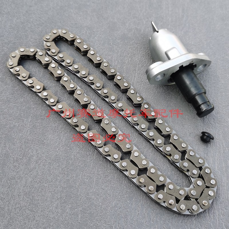 适用钻豹HJ125K-2A锐爽EN125-3F/E/150-A悦酷GZ1S50-A小链条张紧