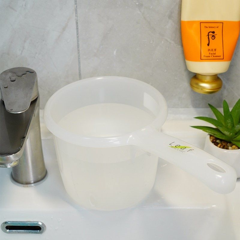 日本进口多用途塑料水瓢厨房洗水果蔬菜碗白色加厚浴室洗头水勺子,厨房/烹饪用具,水舀/水瓢,淘宝优惠券,粉丝福利购,淘宝优惠卷