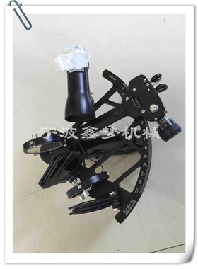 IMPA370334航海六分仪GLH130-40 带灯铜质 船用航海导航仪370331