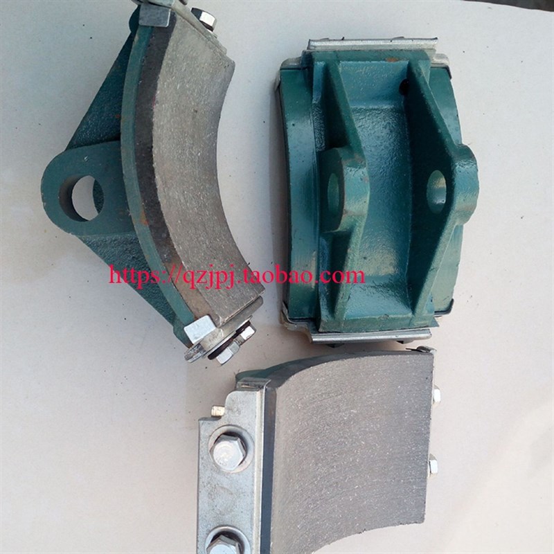 电力液压制动器瓦块YWZ3 200 300 315 400 500抱闸刹车块天车闸皮