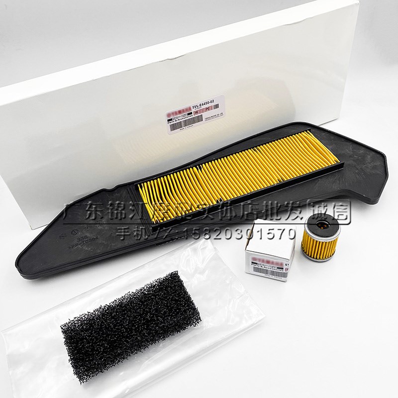 适用雅马哈X-MAX250 Tricity300XMAX300空滤芯空气滤清器滤芯