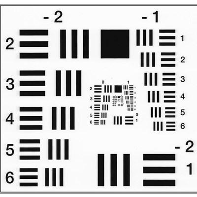 1951年空军测试图形分辨率测试卡char图可定制