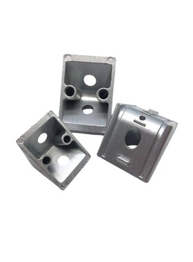 30304040铝型材配件  流水线锌合金角码角件角座 L型材角连接件