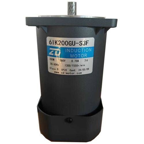 中大交流三相380V电机马达 140W 200W 61K140GU-S3F/61K200GU-S3F