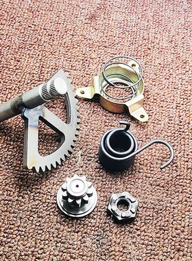 摩托车2冲AG100/V100原装启动齿轮/扇牙/脚踹齿轮牙脚启动套齿