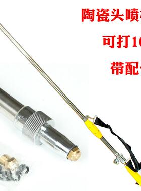 机动，电动打药机48v60v220v陶瓷头喷枪-可喷10米高带配件