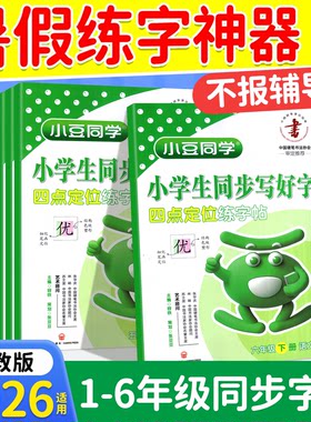 2026新版练字帖小学生专用