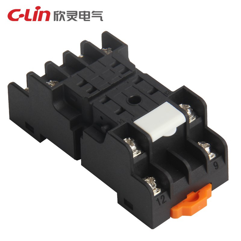 欣灵继电器底座插座PYF08A 韩式HH52P/H3Y/MY2/ST6P继电器底座8脚