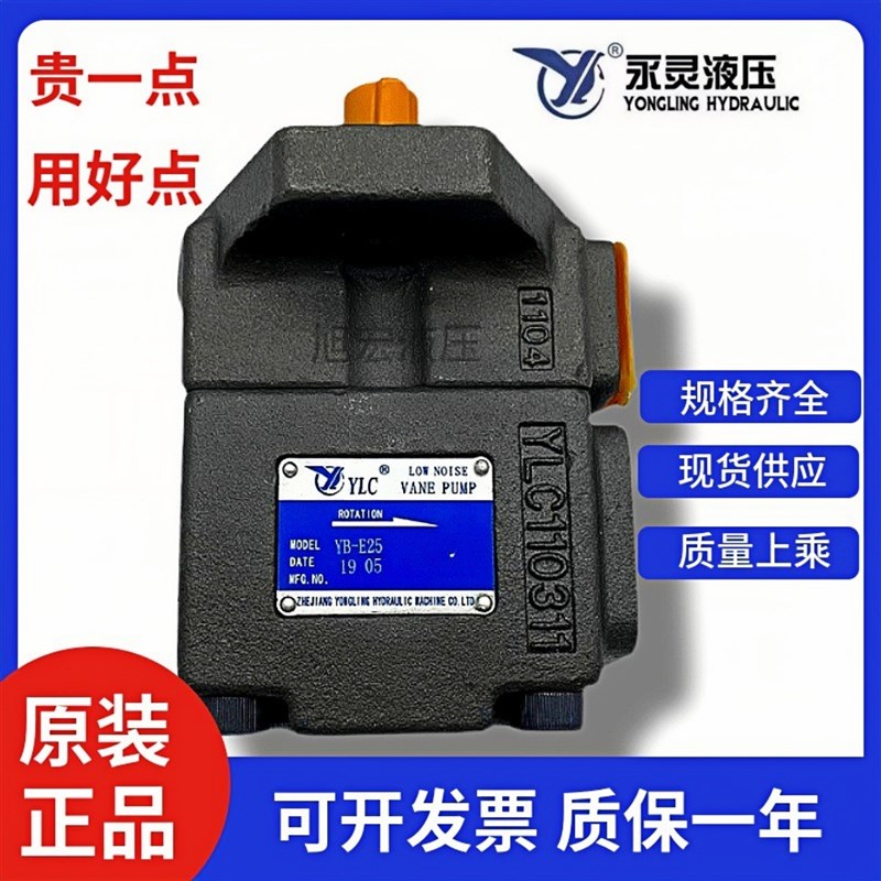YLC仙居永灵液压泵高性能叶片泵头YB-E25/E16/E32/E40/E50/YBE63