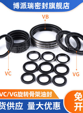 台湾品牌单唇 旋转骨架油封 VG 4*16*6VG 100*110*5