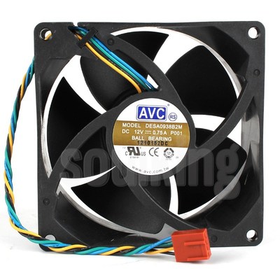 台湾AVC DESA0938B2M DC12V 0.75A 9238 泡泡机风扇 服务器风扇