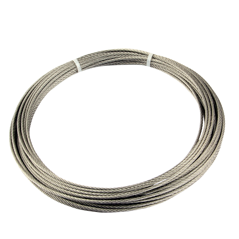 晾衣架钢丝绳手摇升降晾衣杆304不锈钢钢丝绳316阳台晒衣架配件线