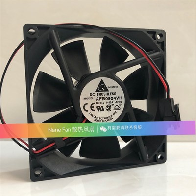台达 AFB0924VH 9025 9CM 24V 0.4A 变频器 滚珠工控  散热风扇