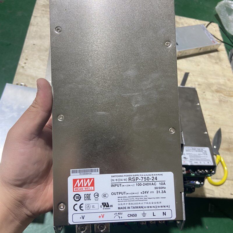 明纬RSP-750-24 明纬电源750W24V31.3A 台湾明纬正品货 二手拆机