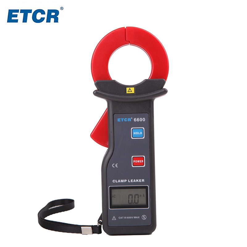 铱泰 ETCR66006500高精度钳形漏电流测试表 交流电流测量检测仪