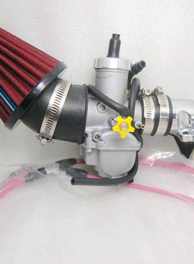 KEIHIN JOG50/90ZR风帆90改装PE24 PE28吊桶化油器接口RAD蘑菇头