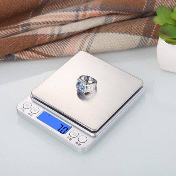 高研精准 秤度器电子秤0.01g天平小秤烘焙食物称重数小型克称