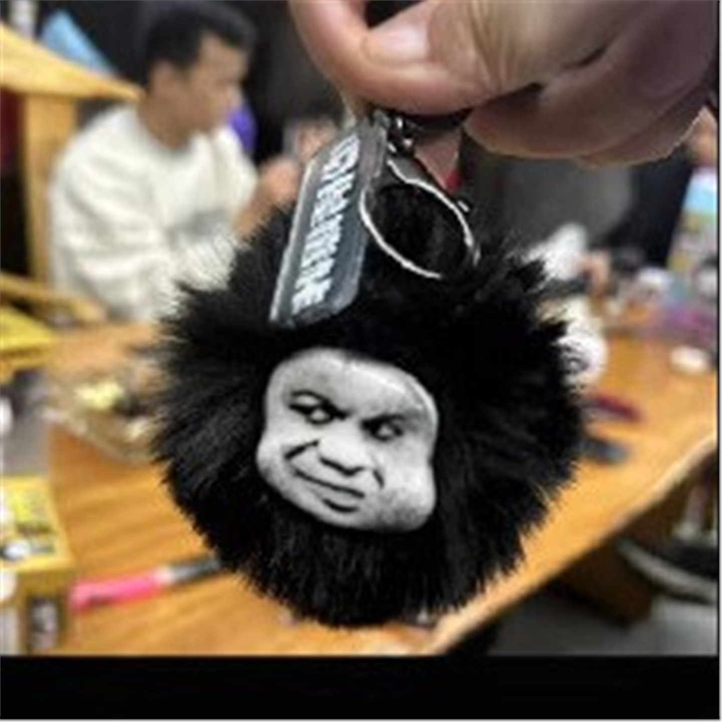 正版授权蘑菇头表情积木风扇钥匙普通塑料积木