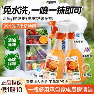 蔬果园冰箱清洁剂除味剂消毒杀菌除臭去味厨房家用电器专用清洗液