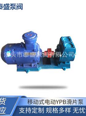 厂家电动YPB滑片泵叶片泵低噪叶片油泵液压机械高压不锈钢