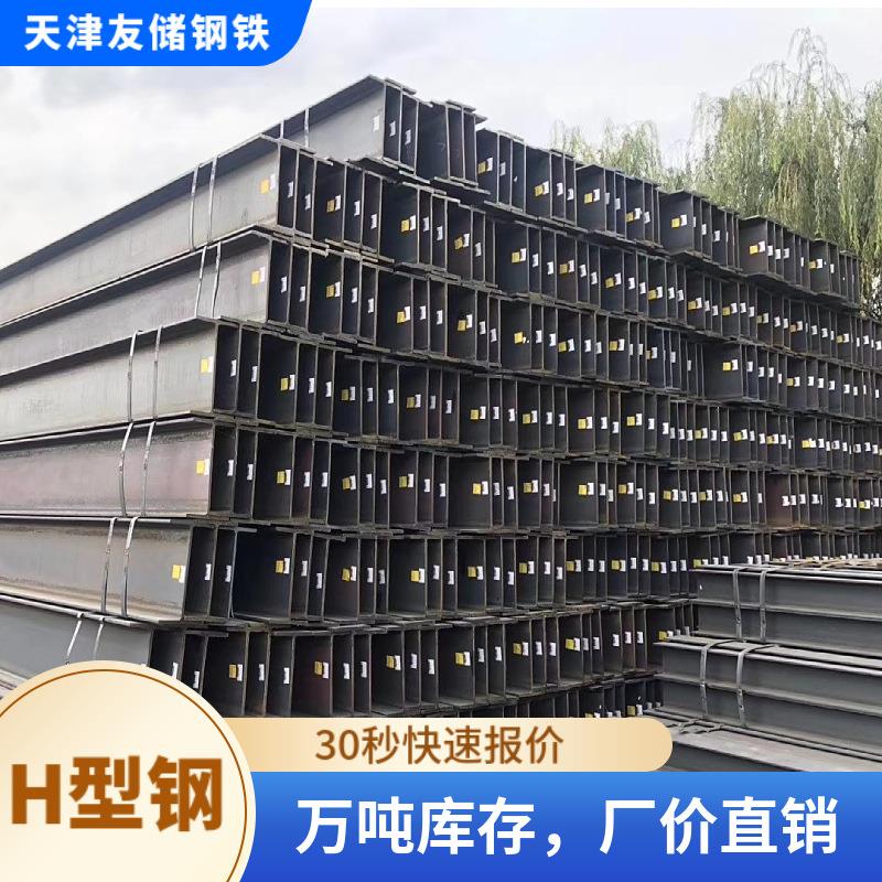 天津Q235B建筑钢结构热轧h型钢300*300建筑承重高强度H型钢材