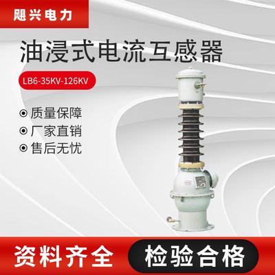 厂家直供LB6-35kv-66kv-110kv油浸式户外电流互感器高压互感器