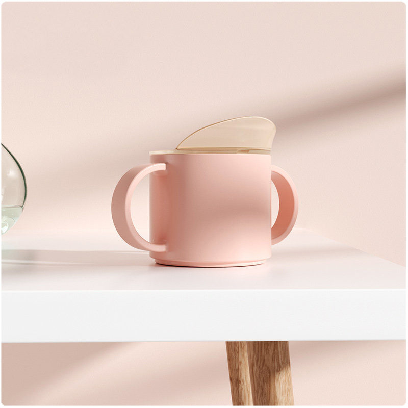 宝宝学饮杯儿童水杯带盖杯子婴儿嘬口喝水直饮防摔防呛敞口斜口杯,婴童用品,儿童水杯,淘宝优惠券,粉丝福利购,淘宝优惠卷