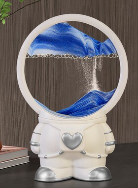 一帆风顺流沙画摆件创意沙漏家居客厅酒柜电视柜办公室装饰品礼物