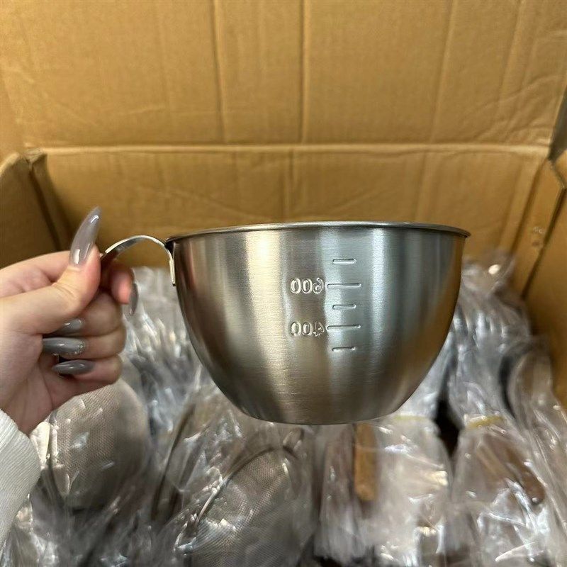 颜一好物 304不锈钢沙拉料理盆迷你水果沥水篮打蛋碗淘米沥水盆碗,餐饮具,洗菜盆/沥水篮/漏水筛,淘宝优惠券,粉丝福利购,淘宝优惠卷