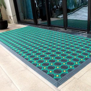 商用大门口迎宾地垫室外除尘地毯入户门垫子门店户外台阶防滑脚垫