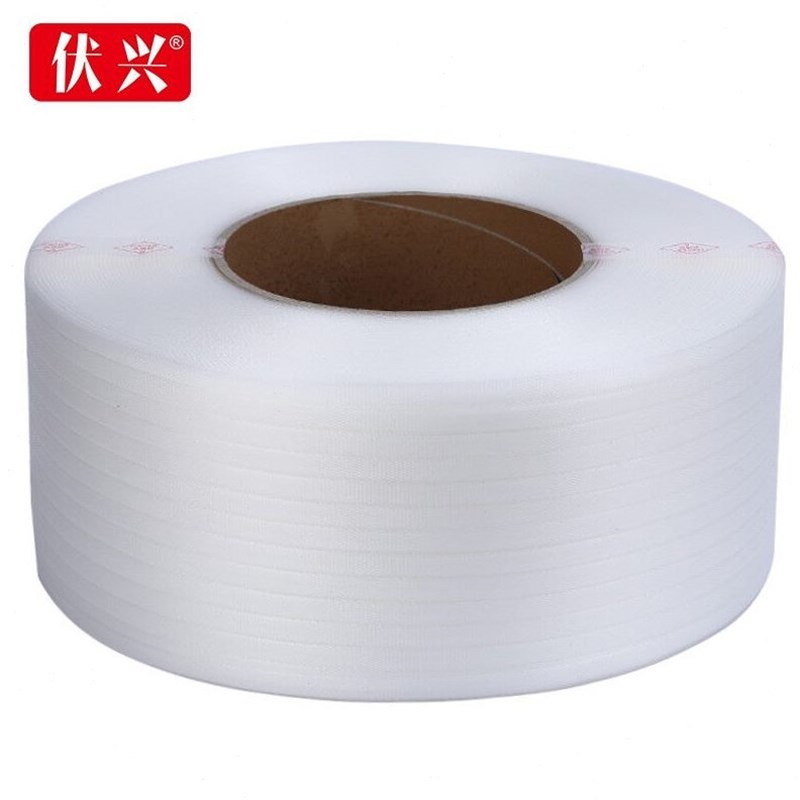 伏兴全自动机用打j包带PP机用热熔包装带塑料捆扎带宽12mm厚0.6mm