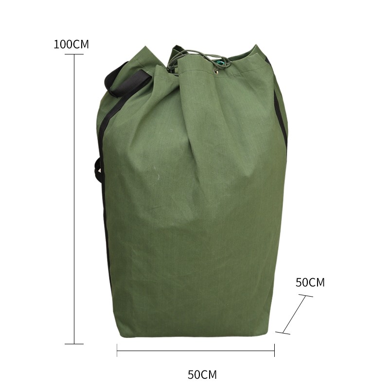 奕澜快递员帆布中转袋子加厚耐磨水洗厂打K包布草袋酒店浴巾打包