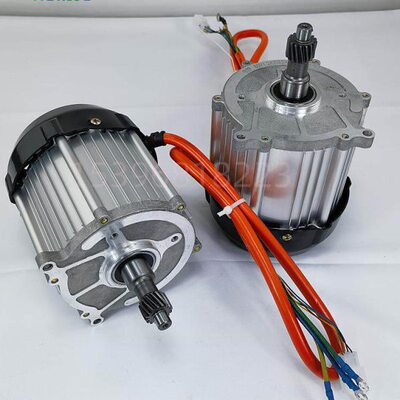 新能源电动三四轮车永磁直流无刷电动机马达电驱动1200W 南普电机