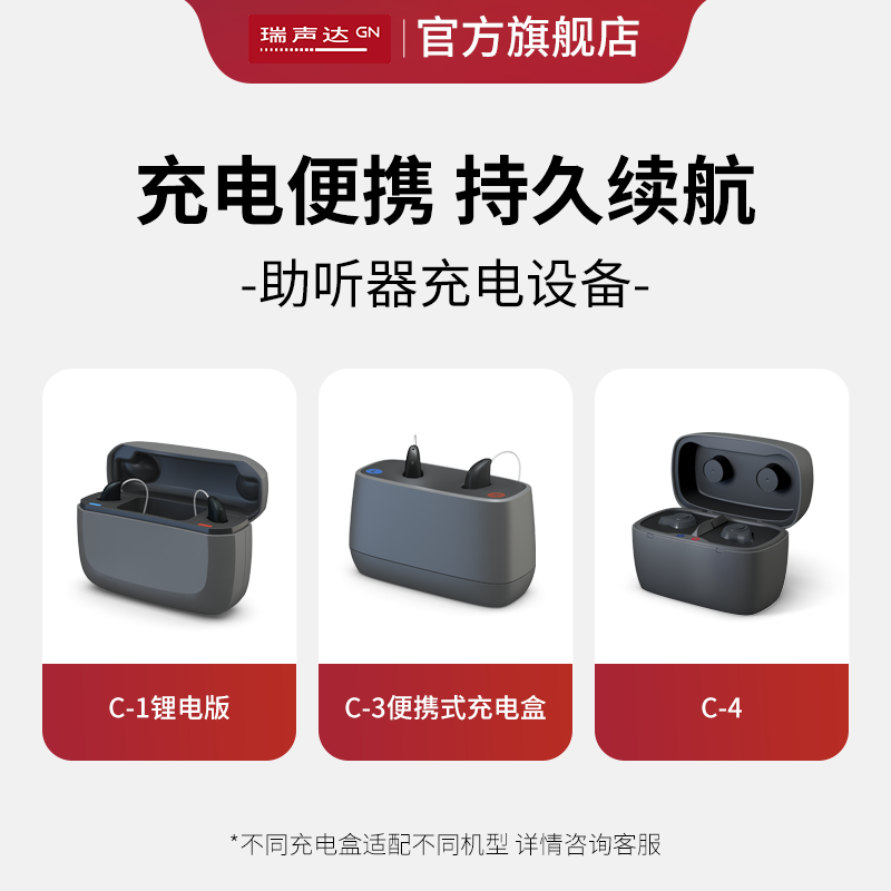 瑞声达助听器充电盒耳聋耳背无线隐形老人年轻人专用正品,保健用品,助听器配件,淘宝优惠券,粉丝福利购,淘宝优惠卷