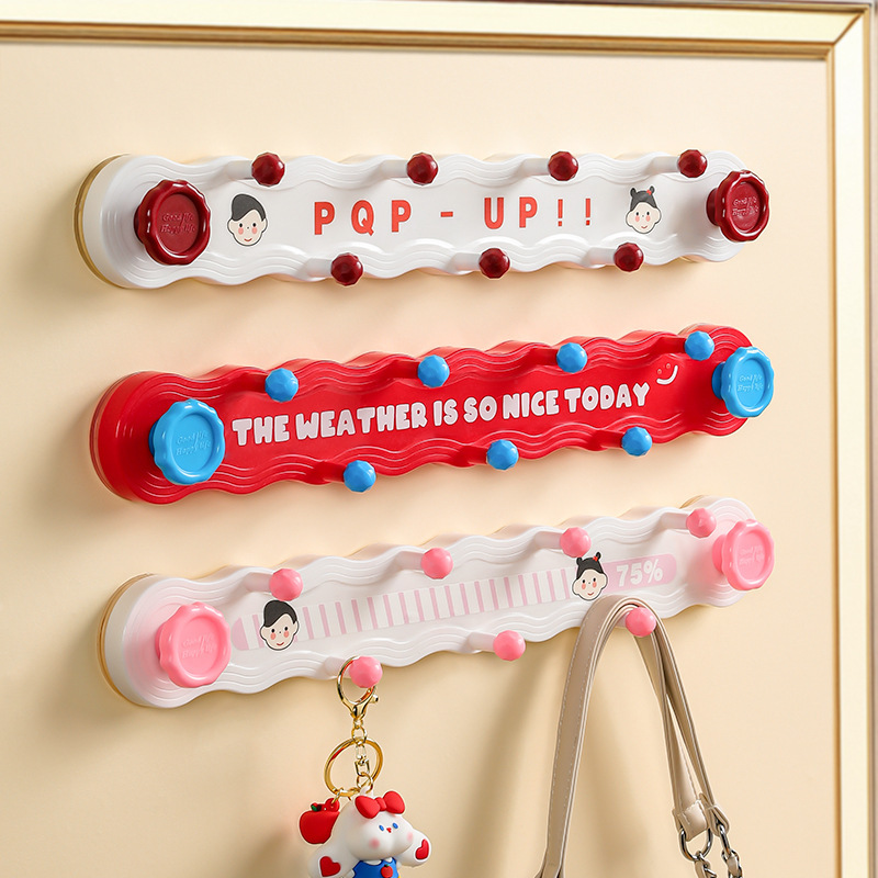 多巴胺吸盘挂钩免打孔门后挂衣架