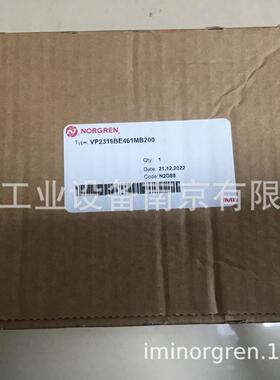 VP2316BE461MB200 诺冠 NORGREN 比例压力阀 原装 正品