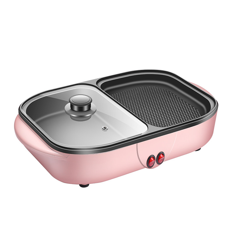 宿舍迷你火锅电烧烤炉涮烤煎煮两C用一体锅家用小烤盘多功能烤肉,厨房/烹饪用具,烧烤炉,淘宝优惠券,粉丝福利购,淘宝优惠卷