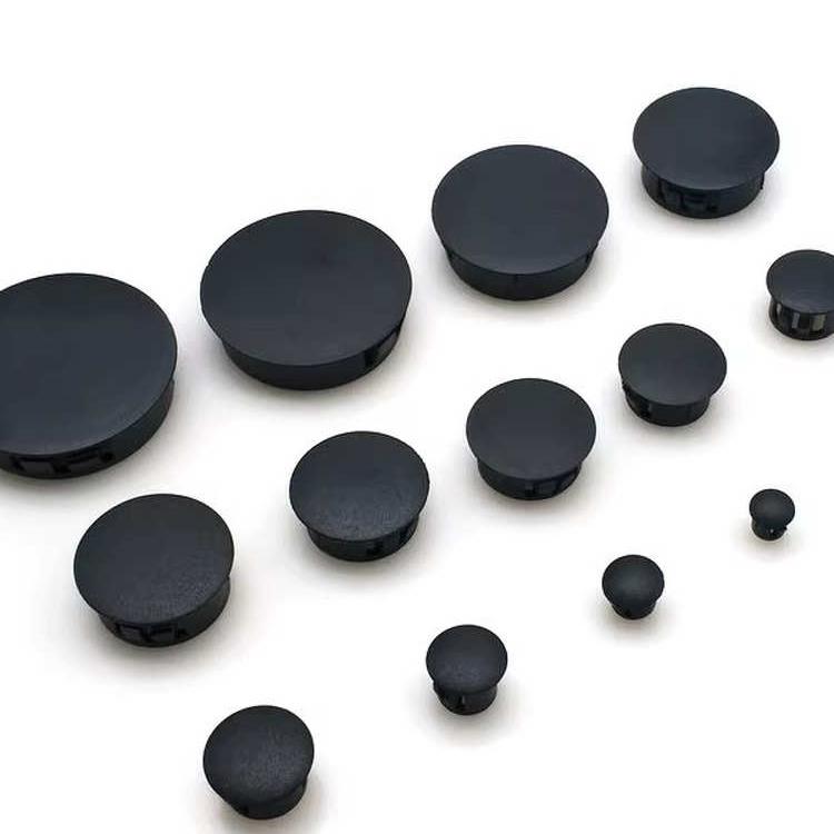 塑料孔塞尼龙扣式塞头家具装饰盖防盗门遮丑盖圆形卡扣盖帽闷头