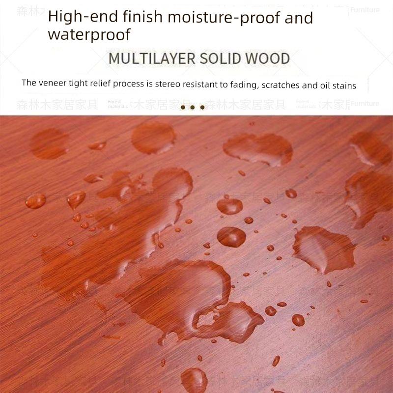 免漆板生态板整张马六甲实木板材定制衣柜书桌家具装修细木工板材