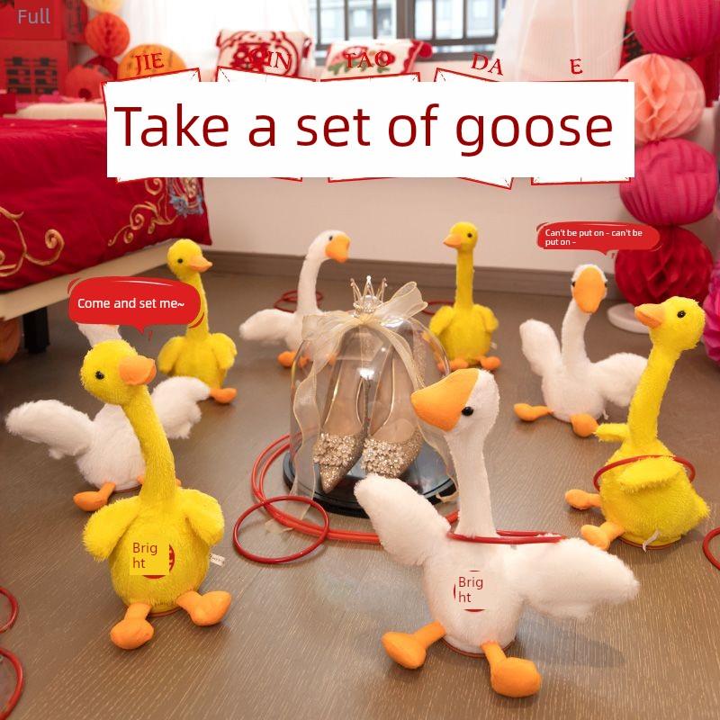 鹿角套圈结婚接亲游戏卡道具婚礼拦门堵门整蛊新郎小拍照创意伴郎