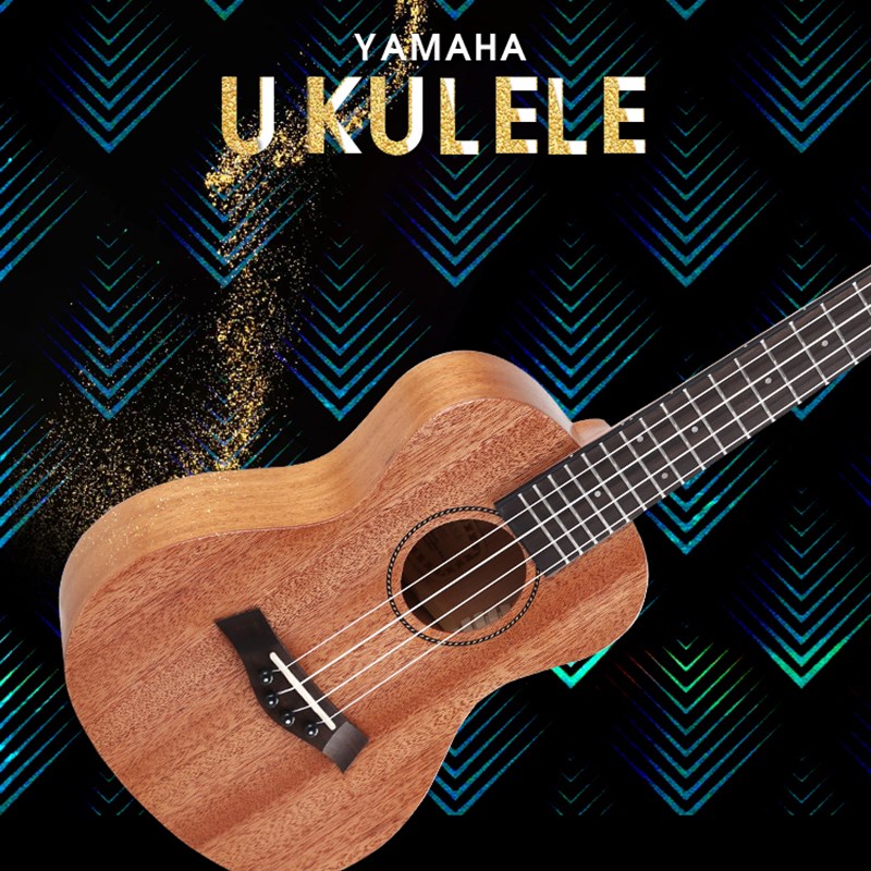 包邮雅马哈23寸单板尤克里里初学 YAMAHA乌克丽丽ukulele送大礼包