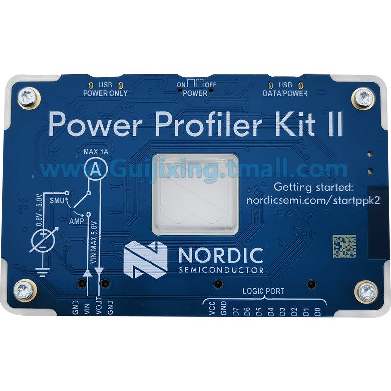 Power Profiler Kit II NRF-PPK2 电流测量工具Nordic 逻辑分析仪