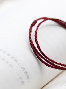 猫妈家  订做。钟爱一s生 三生三世金刚结 本命年手链 红绳